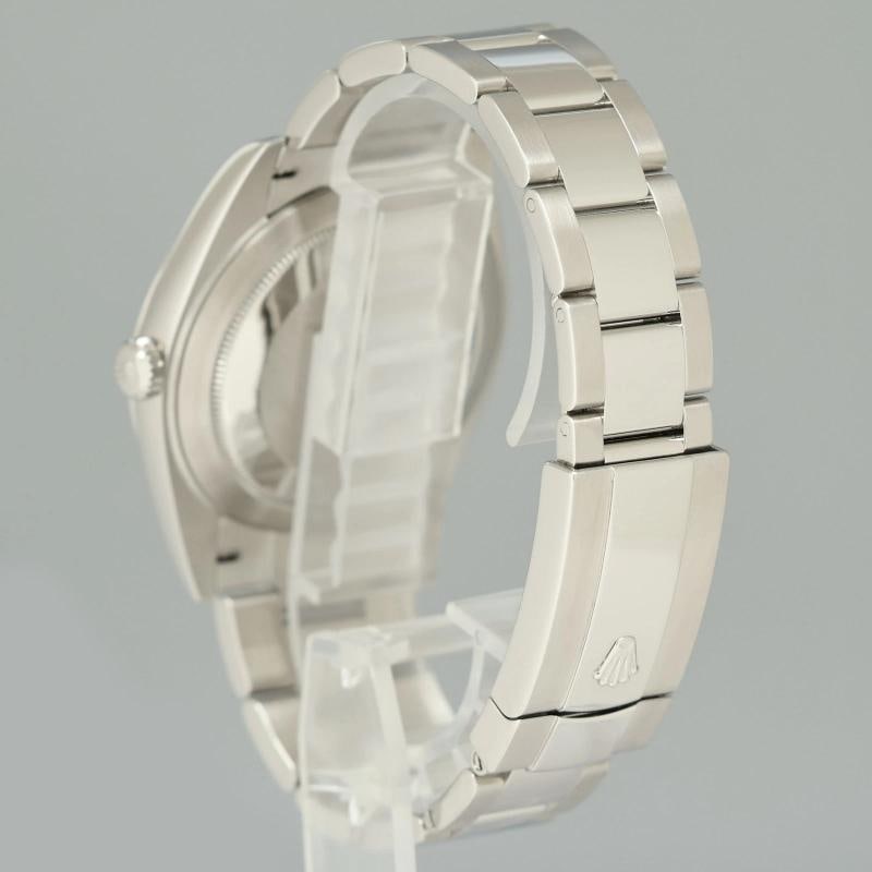 MINT 2023 NEW PAPERS Rolex DateJust 41 Steel 126300 White Roman Oyster Watch Box - 4