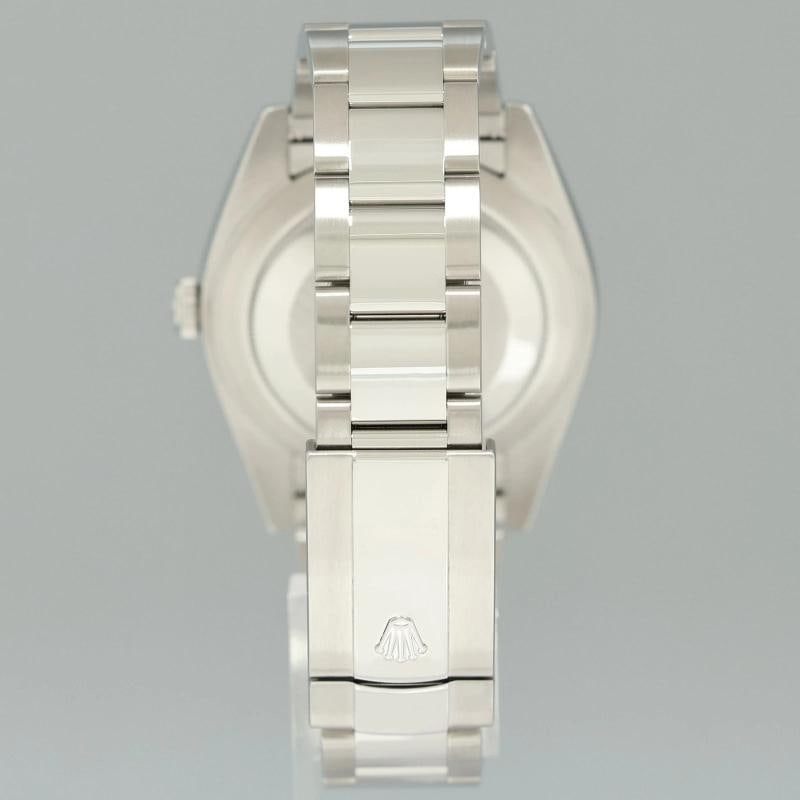 MINT 2023 NEW PAPERS Rolex DateJust 41 Steel 126300 White Roman Oyster Watch Box - 5