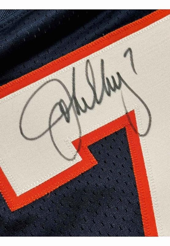John Elway Signed 1997 Denver Broncos Nike Pro Cut Game Jersey JSA COA - 4