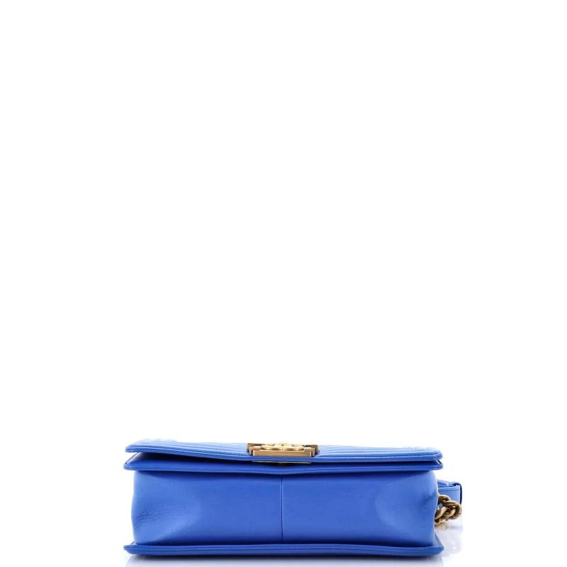 Chanel Boy Flap Bag Quilted Lambskin Old Medium - 4