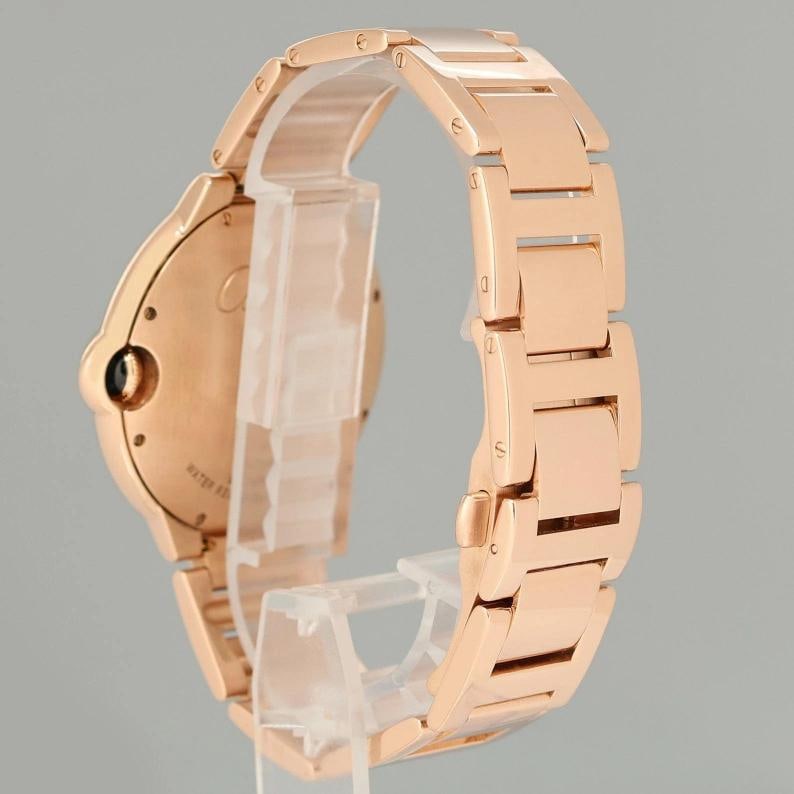 MINT DIAMOND Cartier 3941 Ballon Bleu Rose Gold 42mm Watch Box - 4