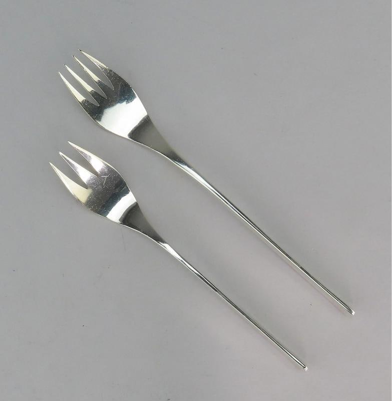 63pc International Sterling Silver Vision Flatware Set R. H. Pearson Mid Century - 5
