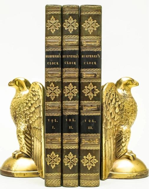 Charles Dickens / Master Humphrey's Clock 1st Edition 1840: Author: Charles Dickens,Country of Origin: United States of America,Publisher: Chapman & Hall,Year Printed: 1840,Special Attributes: 1st Edition, Illustrated,Binding: Hardcover,Subject: