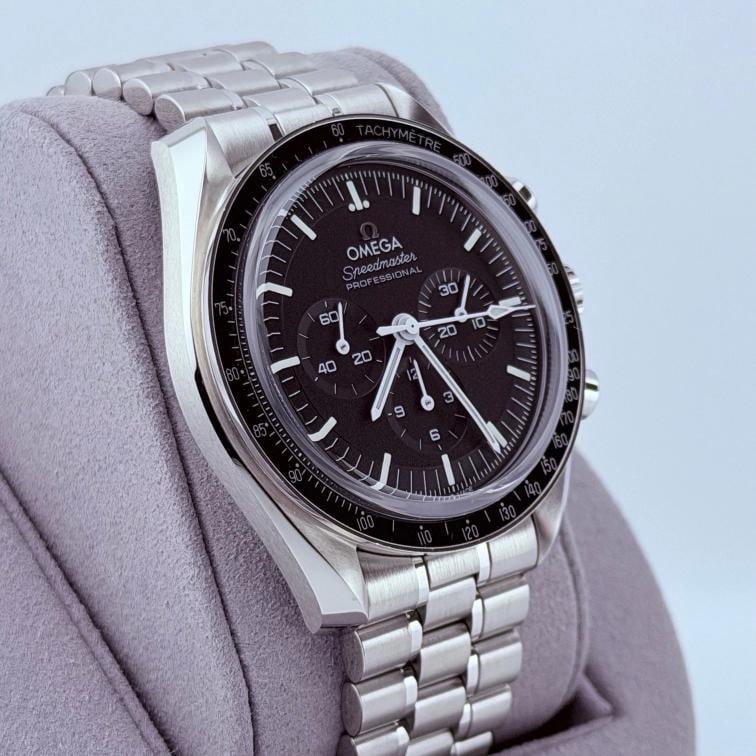 2024 Omega Speedmaster Moonwatch 310.30.42.50.01.002 42mm Black Dial Box Papers - 6