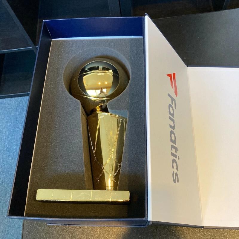 Tim Duncan Signed San Antonio Spurs NBA Championship Trophy With JSA COA - 6