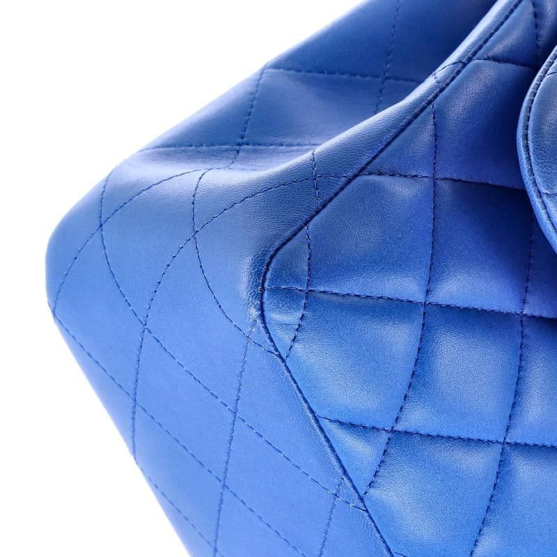 Chanel Classic Double Flap Bag Quilted Lambskin Jumbo - 6