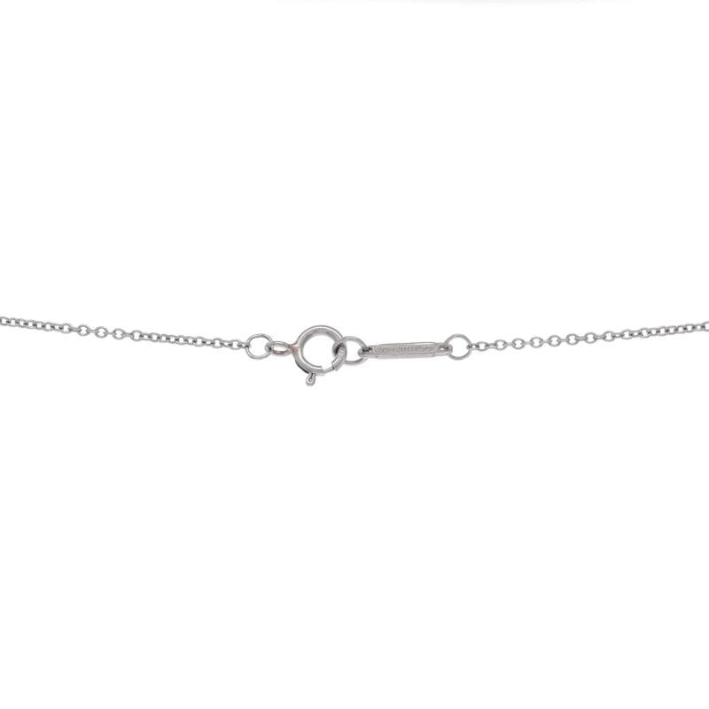 Tiffany & Co. Triple Circlet Pendant Necklace Platinum with Diamonds - 3