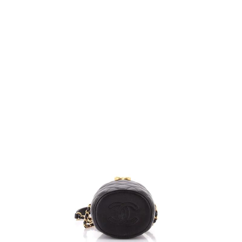 Chanel Crown Box Vanity Bag Quilted Lambskin Mini - 4