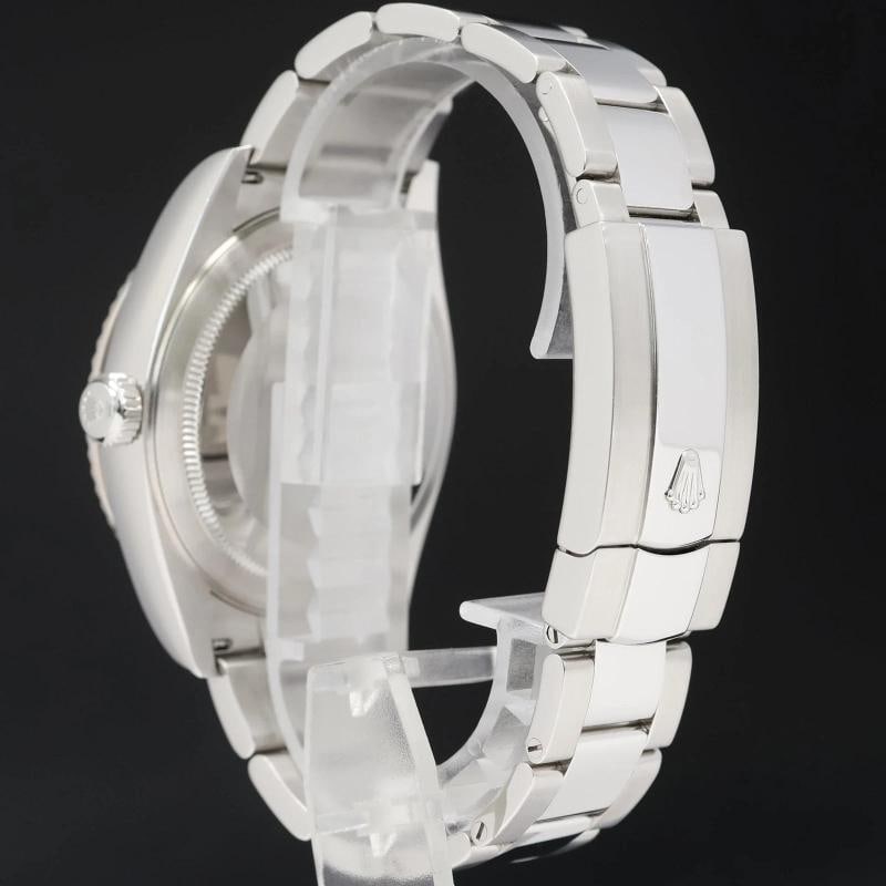 2022 NEW PAPERS Rolex Sky-Dweller Stainless White Gold Blue 326934 42mm Watch - 4