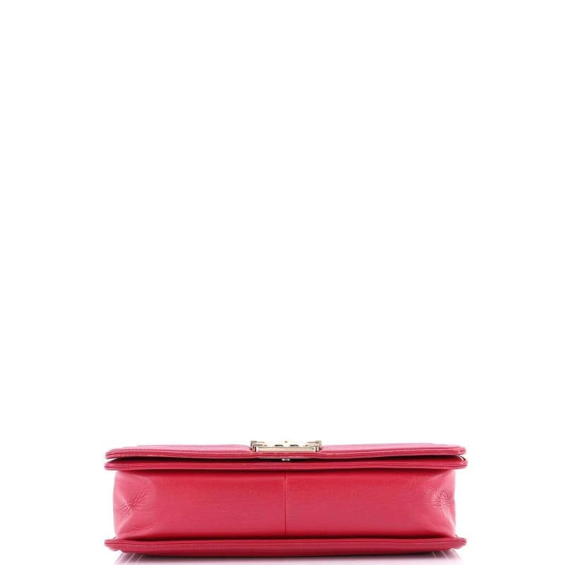 Chanel Boy Flap Bag Quilted Lambskin New Medium - 5