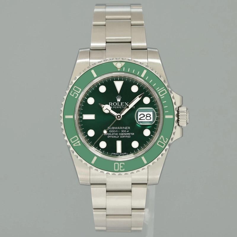 2024 Rolex CPO & PAPERS Rolex Submariner Hulk Green Ceramic 116610LV Steel Watch - 2