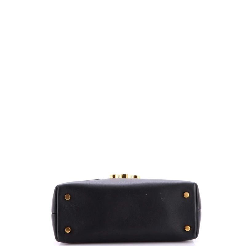 Celine Nino Top Handle Bag Leather Medium - 4