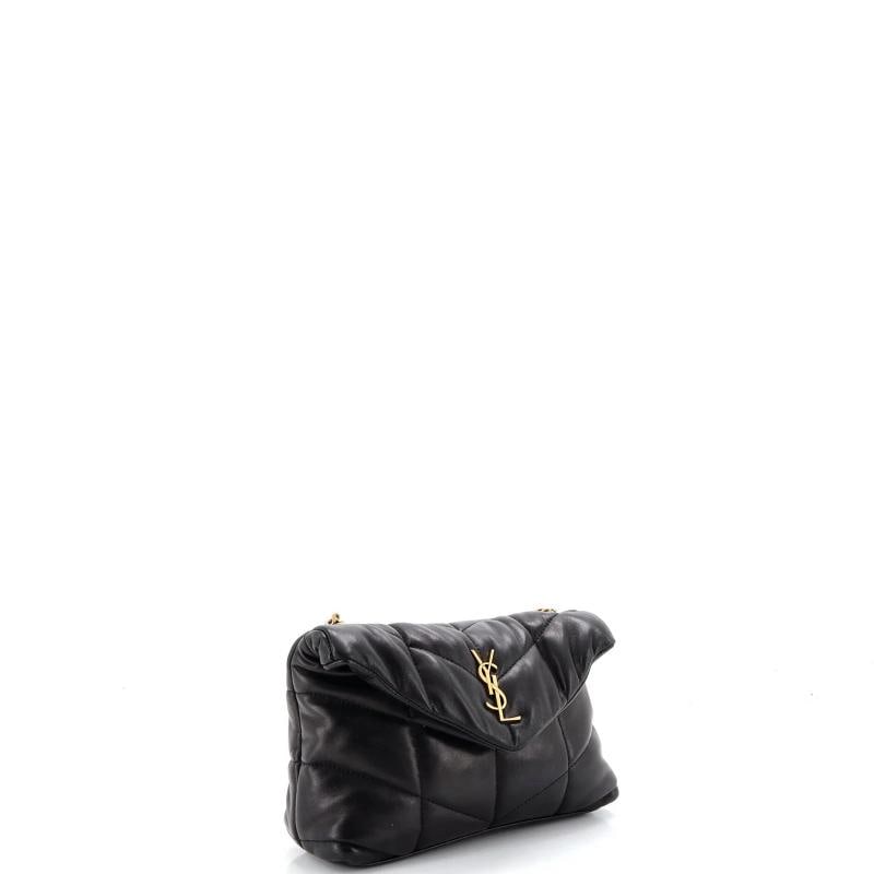 Saint Laurent Loulou Puffer Shoulder Bag Quilted Leather Mini - 2