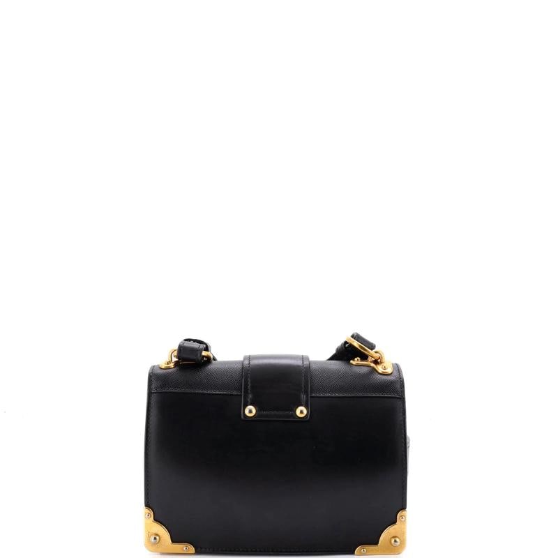 Prada Animalier Cahier Crossbody Bag Leather Small - 3