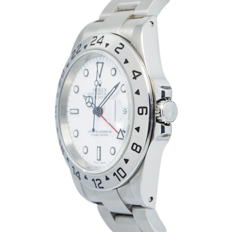 Rolex Explorer II 16570 Stainless Steel White Dial Auto Men's Watch 40mm - 3