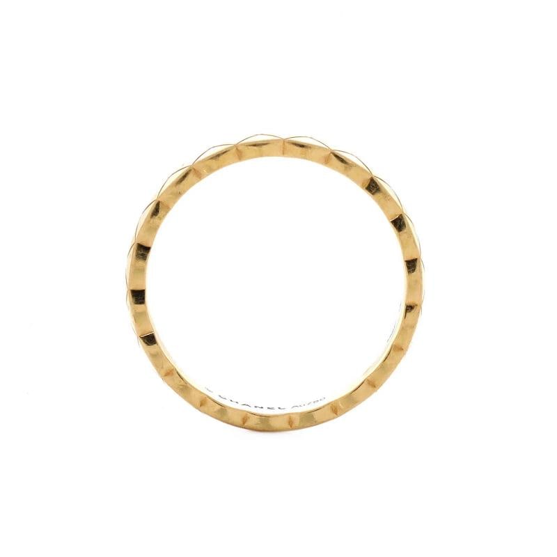 Chanel Coco Crush Ring 18K Yellow Gold Mini - 3