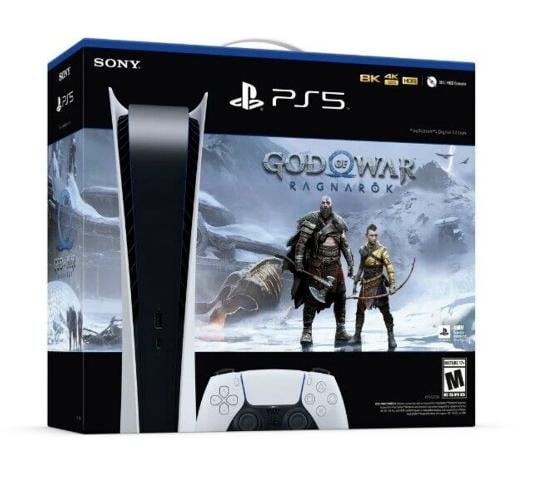 Sony Playstation 5 ~ PS5~ God of War Ragnarok Digital Edtion Console Bundle - 2