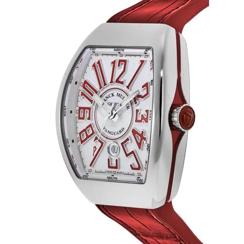 New Franck Muller Vanguard Automatic White Dial Men's Watch V 45 SC DT AC RG - 3