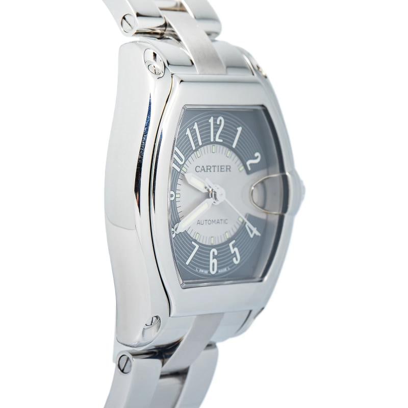 Cartier Roadster W62001V3 2015 Card Automatic SS Grey-Silver Tuxedo Dial 44x38mm - 4