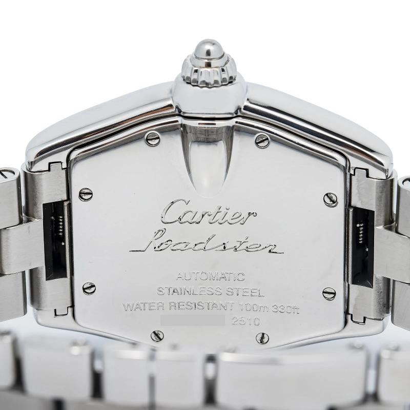 Cartier Roadster W62001V3 2015 Card Automatic SS Grey-Silver Tuxedo Dial 44x38mm - 5