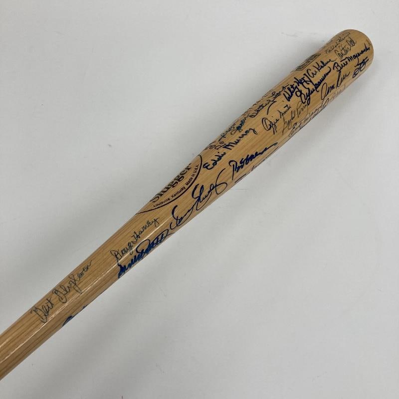 Beautiful Hall Of Fame Multi Signed Baseball Bat 48 Sigs Sandy Koufax Beckett - 6