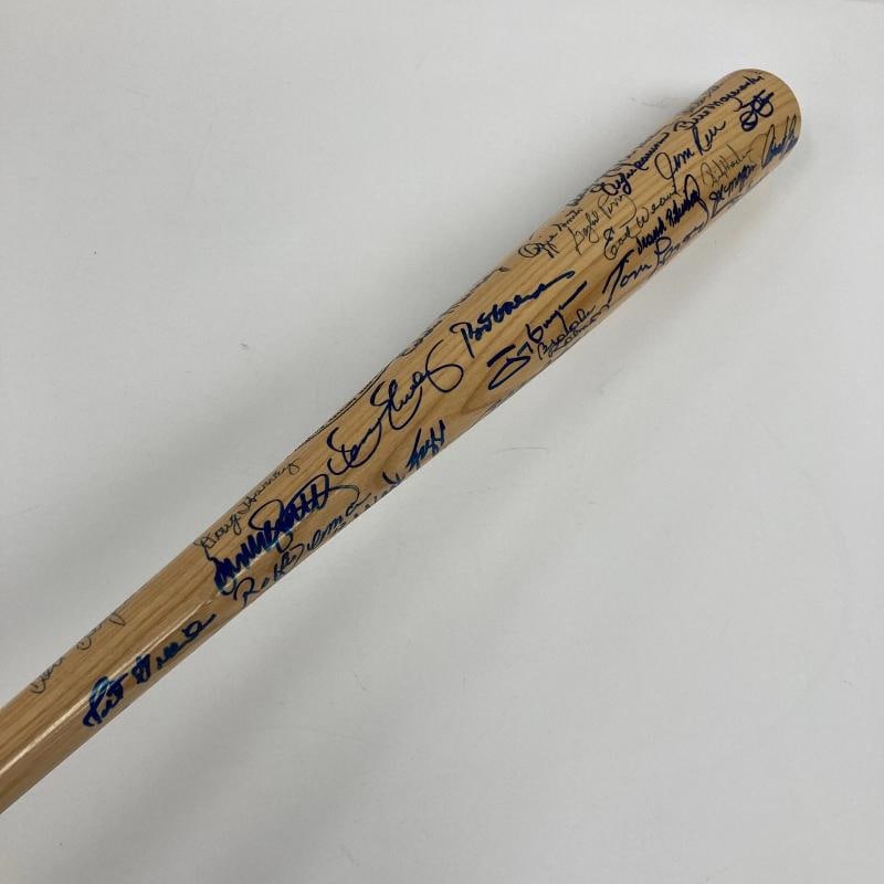 Beautiful Hall Of Fame Multi Signed Baseball Bat 48 Sigs Sandy Koufax Beckett - 7