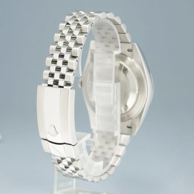 2023 PAPERS Rolex DateJust 41 Wimbledon 126334 steel White Gold Jubilee Watch - 6