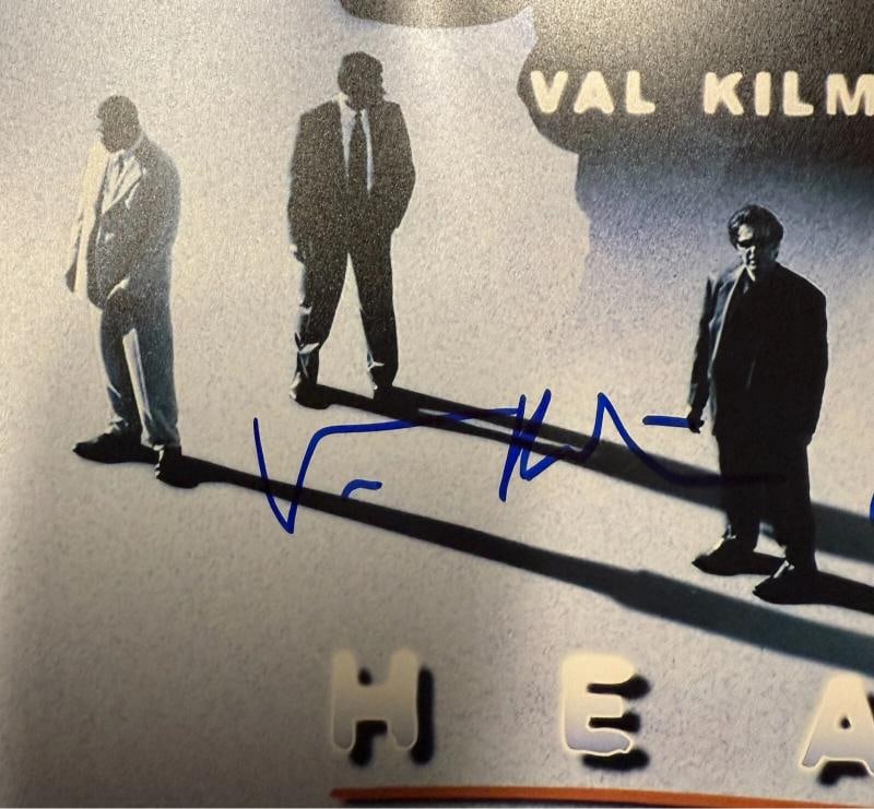 Val Kilmer Al Pacino Robert DeNiro Signed 11x17 Heat PhotoPoster Beckett Witness - 4