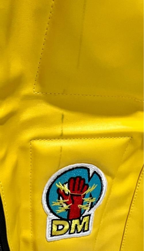 Uma Thurman Kill Bill Signed Yellow Jacket Auto Beckett Witnessed - 4