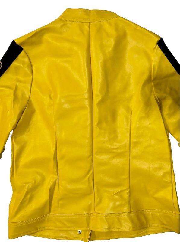 Uma Thurman Kill Bill Signed Yellow Jacket Auto Beckett Witnessed - 9