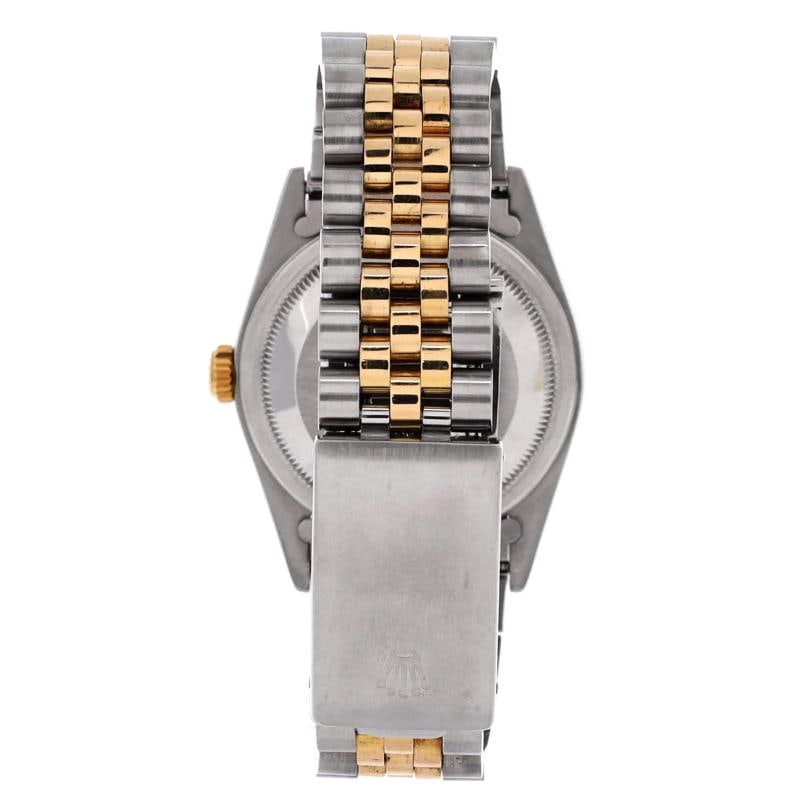Rolex Oyster Perpetual Datejust Automatic Watch Stainless Steel and Yellow Gold - 4