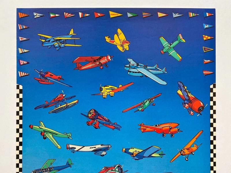 RARE 1979 FIORUCCI NEW WAVE ITALIAN FASHION POP ART POSTER~(18 7/8" W X 26 1/2" H) - 2