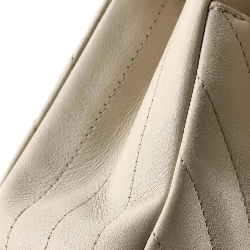 Chanel Classic Double Flap Bag Chevron Lambskin Small - 6