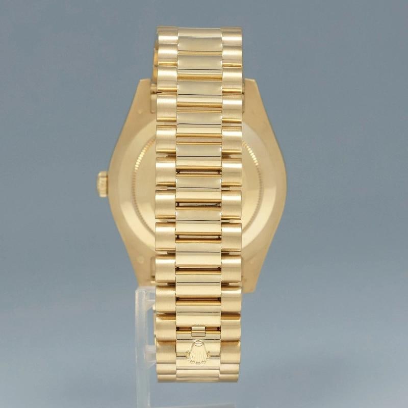 MINT PAPERS Rolex Day Date II President Yellow Gold Diamond 41mm 218238 Watch - 5
