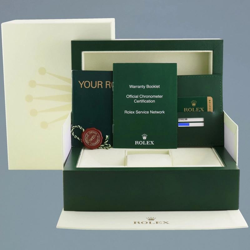 MINT PAPERS Rolex Day Date II President Yellow Gold Diamond 41mm 218238 Watch - 7