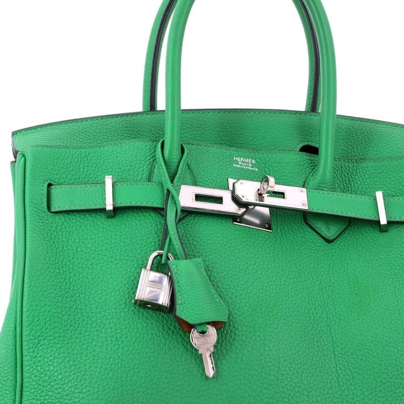 Hermes Birkin Handbag Verso Togo with Palladium Hardware 30 - 5
