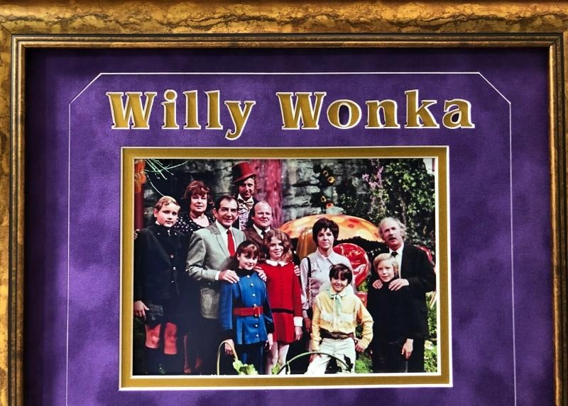 Willy Wonka All Kids x5 Signed Framed Golden Ticket JSA COA Autograph Movie Cast - 3