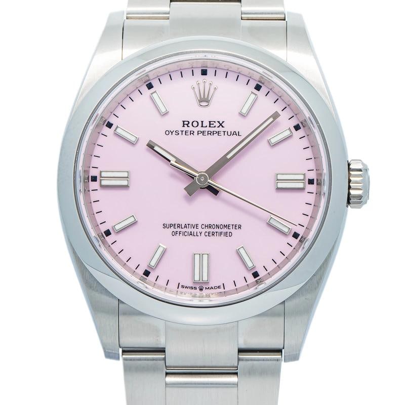 Rolex Oyster Perpetual 126000 2026 Complete SS Pink Dial Auto Unisex Watch 36mm - 2