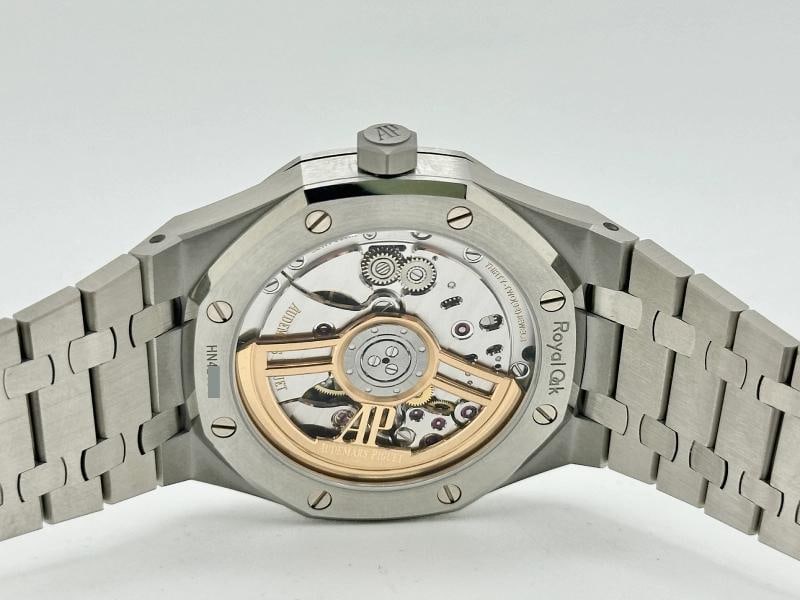 NEW 2025 Audemars Piguet Royal Oak 41mm Green Dial 15510ST.OO.1320ST.09 Box Card - 9