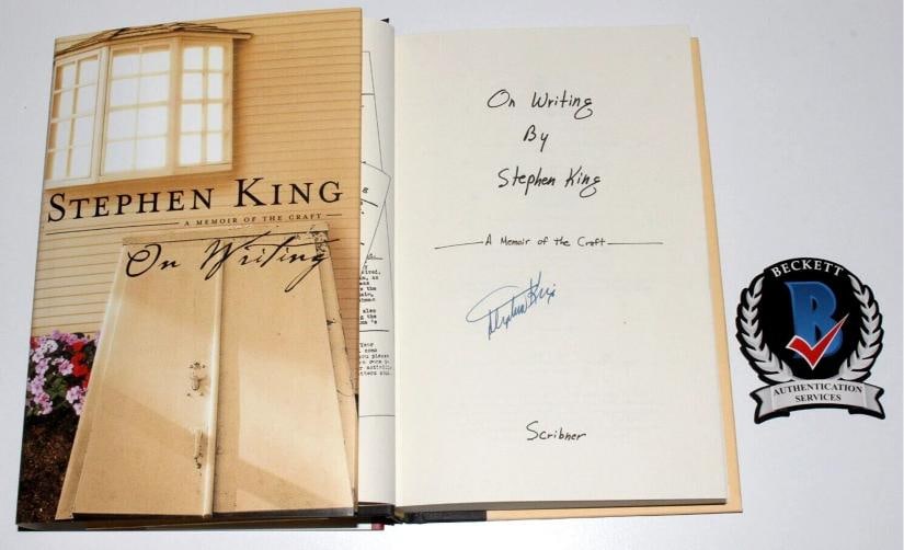 STEPHEN KING SIGNED 'ON WRITING' 1ST/1ST FIRST EDITION PRINTING HC BOOK MEMOIR: Binding: Hardcover,Signed: Yes,Special Attributes: 1st Edition,Author: Stephen King,Personalized: No,Topic: Novels,Modified Item: Yes,Subject: Biography & Autobiography,Original/Facsimile: