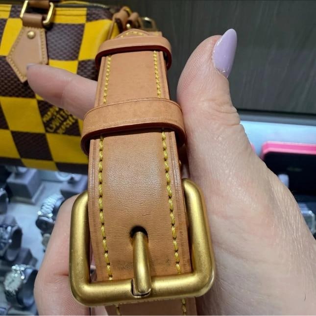 Louis Vuitton Damier Pop Speedy BandouliÃƒÂ¨re 25 in Jaune Mat (2024) - 2