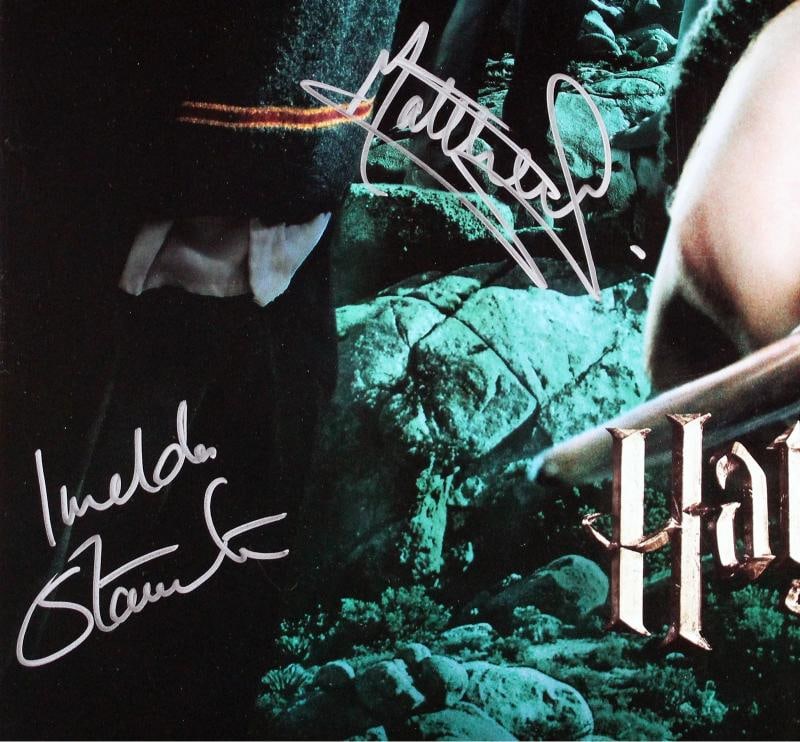 Harry Potter (9) Watson, Radcliffe, Grint +6 Signed & Framed 27x40 Poster PSA - 3
