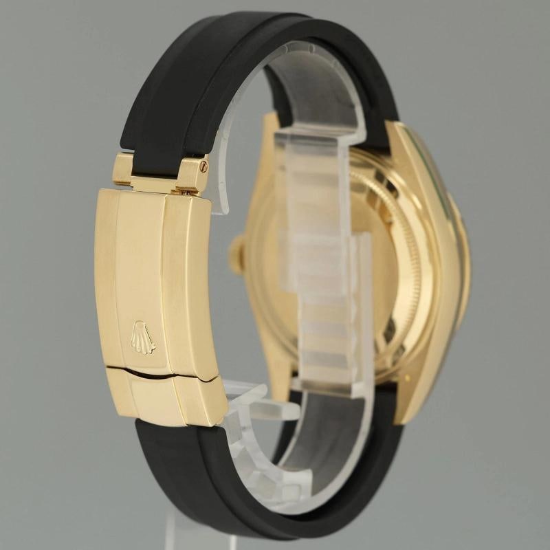 2023 MINT Rolex Sky-Dweller Yellow Gold Black Oysterflex 336238 Watch Box - 6