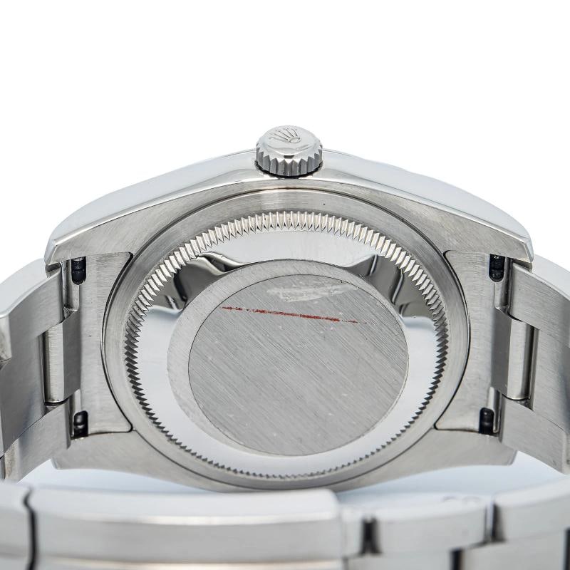 Rolex Oyster Perpetual 116000 2015 Card SS Silver Dial Auto Unisex Watch 36mm - 6