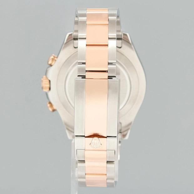 MINT 2022 Rolex Yacht-Master II 116681 Steel Everose Gold Mercedes Hands Watch - 5
