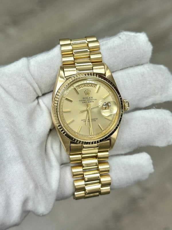 Rolex President Day Date 1803 36mm Champagne Dial 18K Yellow Gold - 7