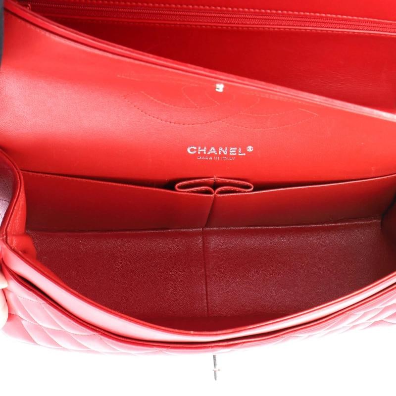 Chanel Classic Double Flap Bag Quilted Lambskin Jumbo - 5