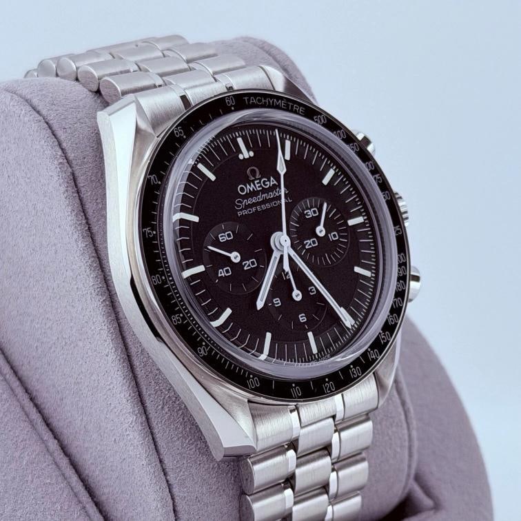 2024 Omega Speedmaster Moonwatch 310.30.42.50.01.002 42mm Black Dial Box Papers - 4