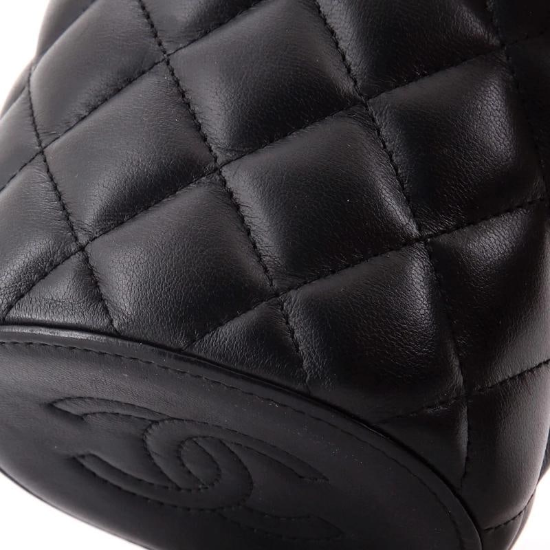 Chanel Crown Box Vanity Bag Quilted Lambskin Mini - 6