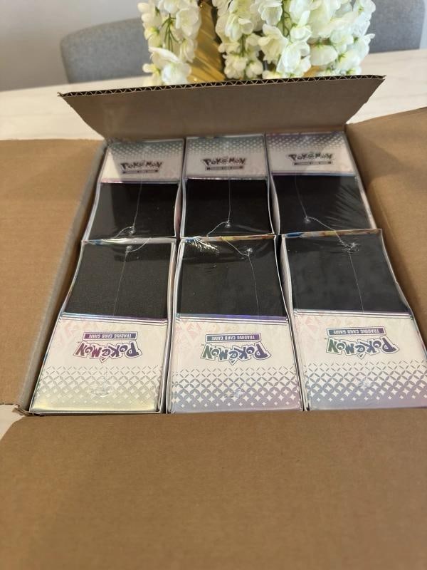 Pokemon Prismatic Evolutions Elite Trainer Box ETB 6X Case: Condition: New/Factory Sealed: A brand-new, unused, unopened, undamaged item (including handmade items).. ,Card Size: Standard,Set: Prismatic Evolutions,Configuration: Box,Character: Eevee,Number of